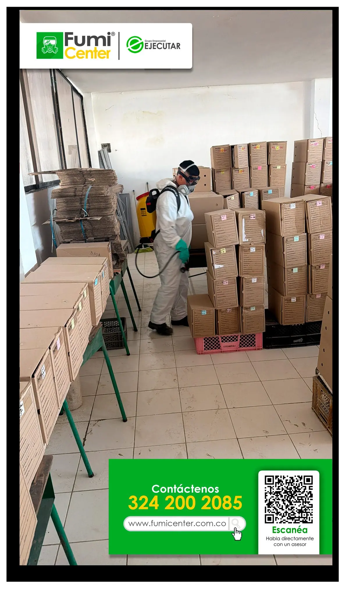 Servicio de control de plagas de FumiCenter en Santa Marta