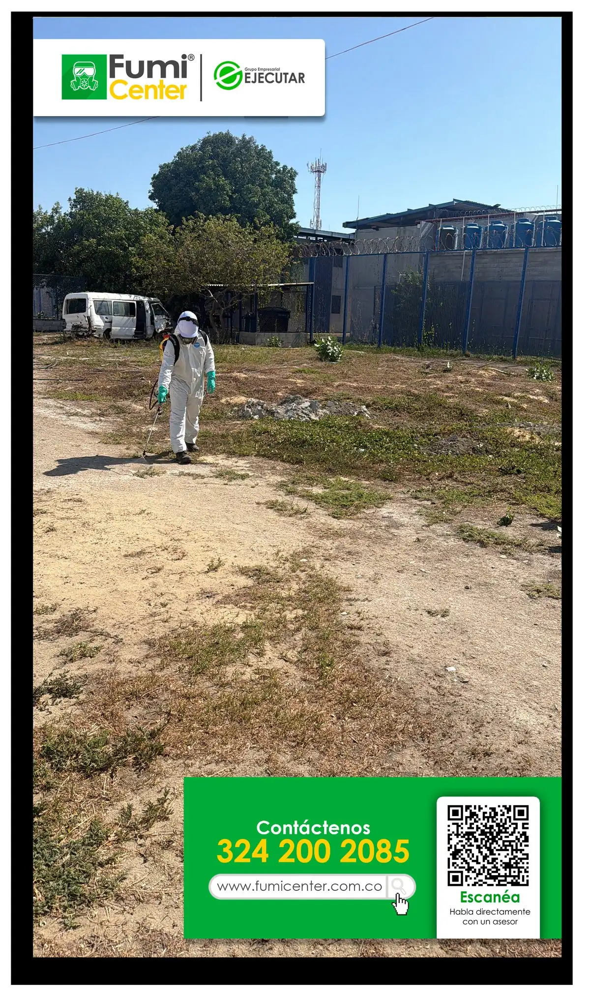 Servicio de control de plagas de FumiCenter en Santa Marta