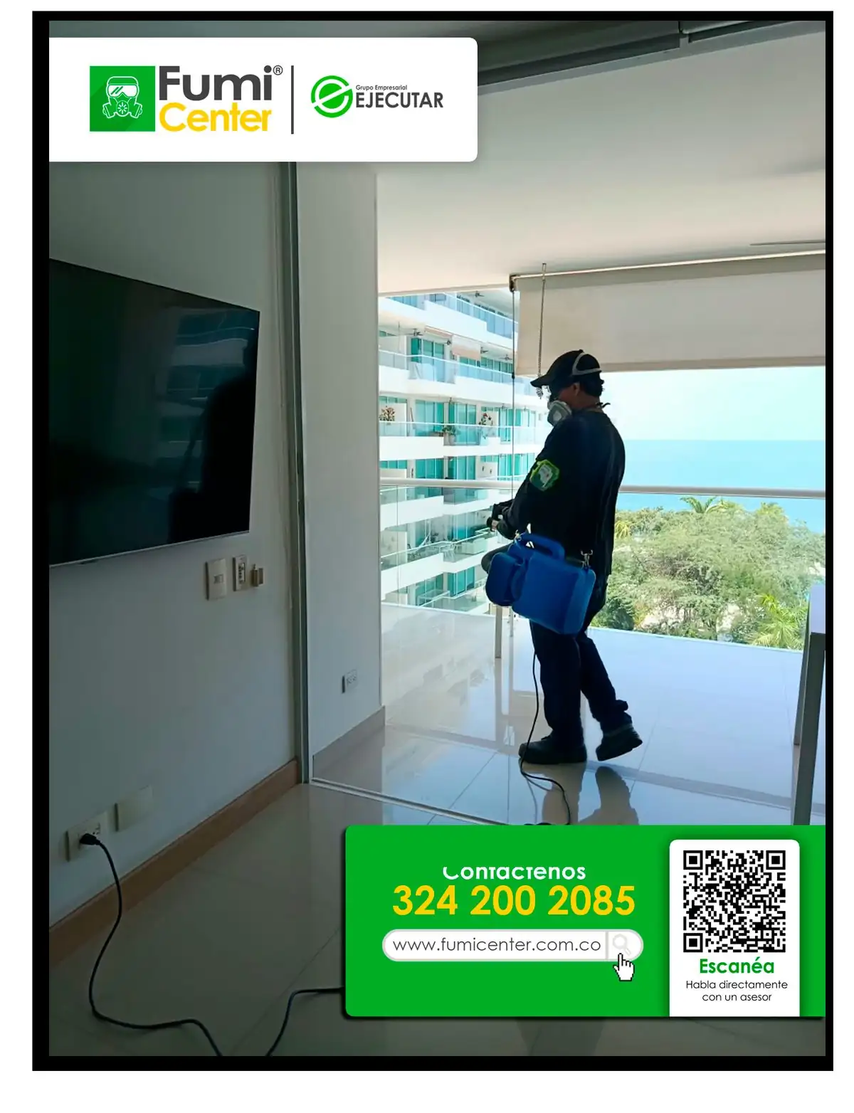 Nebulización y tratamientos ULV en Santa Marta — FumiCenter