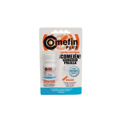 Comefin Plus 30 cc — Inmunizante de Madera — Insecticidas · FumiCenter Santa Marta