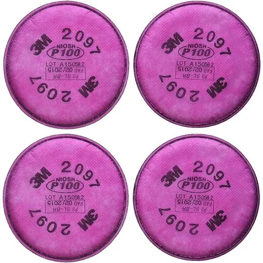 Filtros 3M 2097 P100 x 4 (2 pares) — Equipos, trampas y protección · FumiCenter Santa Marta