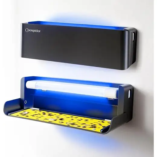 Lámpara Atrapainsectos UV Coospider — Equipos, trampas y protección · FumiCenter Santa Marta