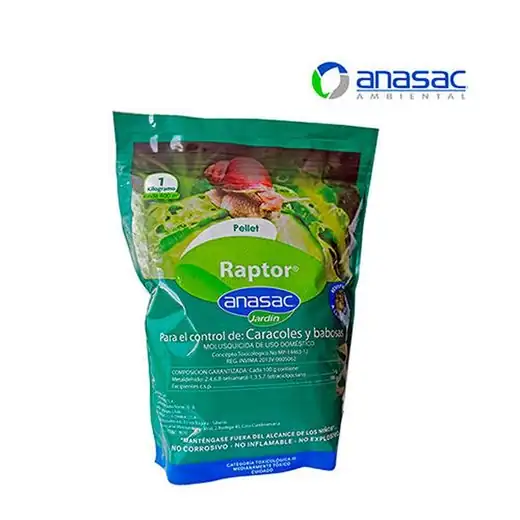 Raptor Pellets 500 g — Insecticidas · FumiCenter Santa Marta