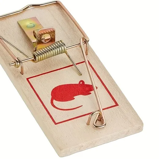 Trampa de golpe de madera para ratones y ratas — Equipos, trampas y protección · FumiCenter Santa Marta