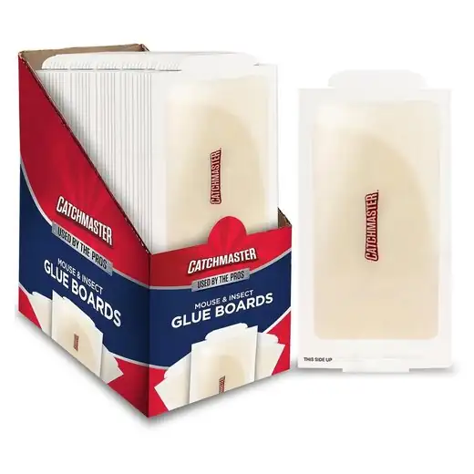 Trampas adhesivas compactas Catchmaster × 75 (láminas a granel) — Equipos, trampas y protección · FumiCenter Santa Marta